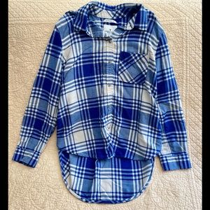 American Eagle Flannel Boyfriend Fit. Women’s Size Small